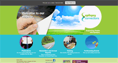 Desktop Screenshot of epilepsyconnections.org.uk